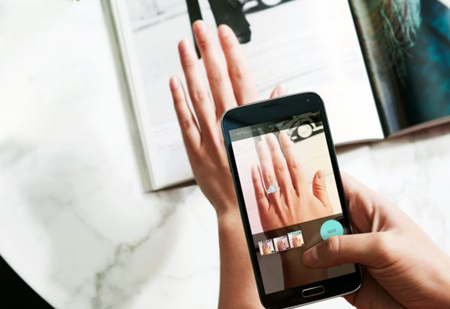 واقعیت افزوده در جواهرات