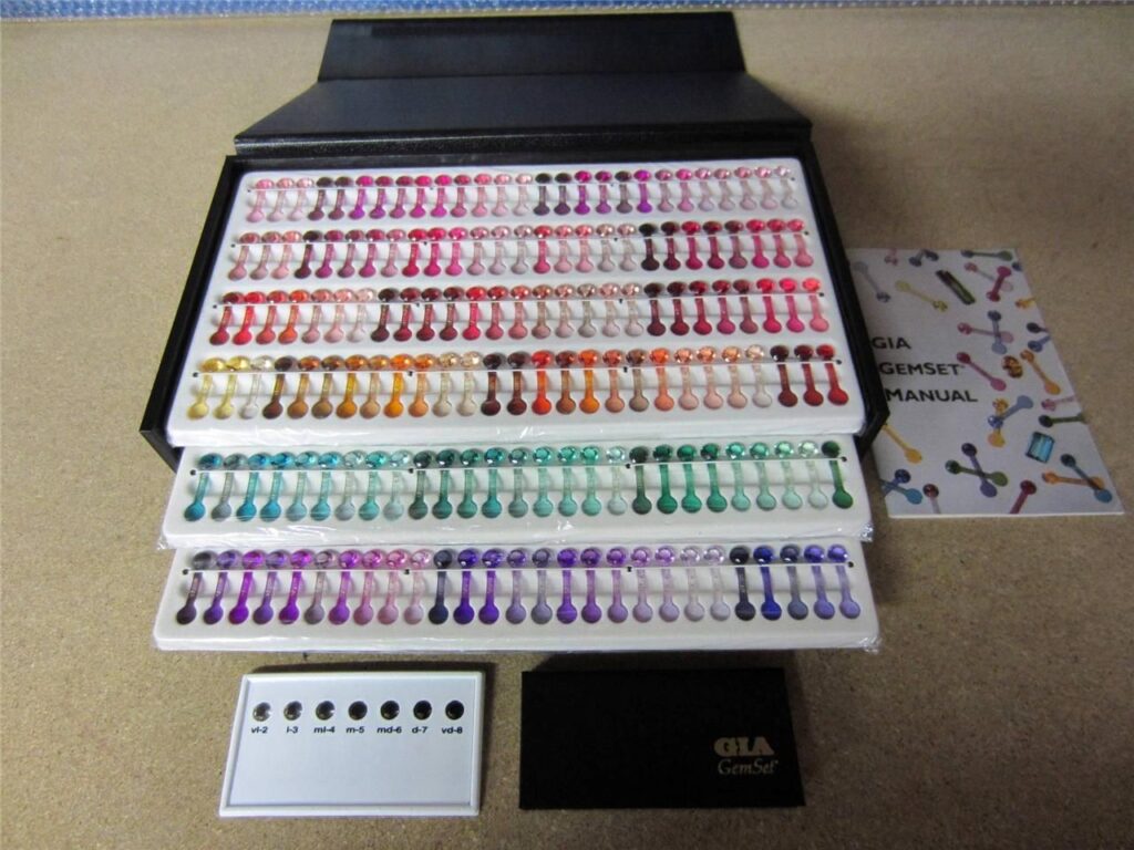 ست تشخیص رنگ سنگ‌های رنگی