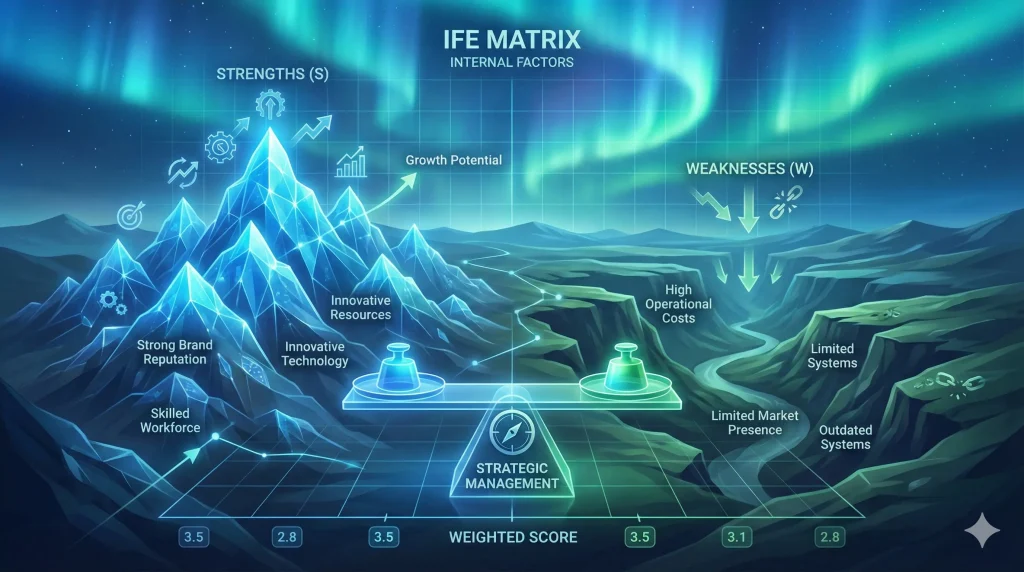 ماتریس ارزیابی عوامل داخلی