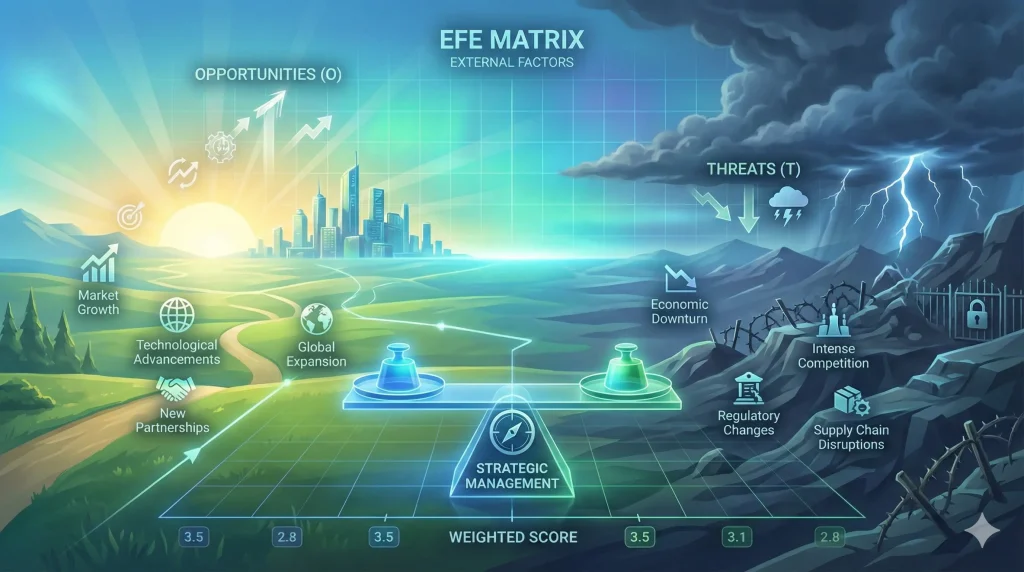 ماتریس ارزیابی عوامل خارجی